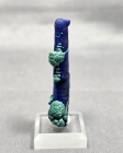 Azurite Stalactite with Malachite, Morenci Mine, Morenci, Greenlee County, Arizona