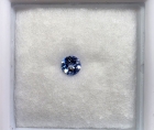 Faceted Benitoite .20 cts., 3.60 mm, VVS