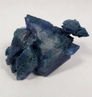 Large Benitoite Crystal Cluster, Benitoite Gem Mine, San Benito County, California