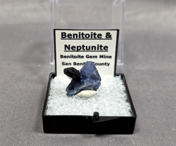 Benitoite & Neptunite, Benitoite Gem Mine, San Benito County, California