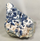 Benitoite Crystals on Matrix, Benitoite Gem Mine, San Benito County, California