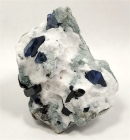 Benitoite with Neptunite, Benitoite Gem Mine San Benito County, California