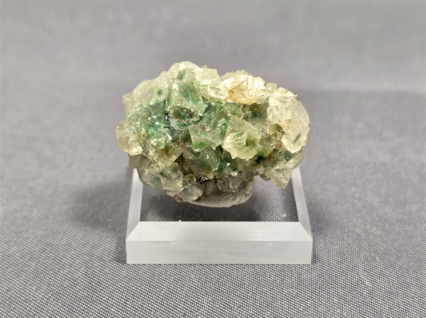 Calcite Included with Dioptase & Copper, Tsumeb Mine, Oshikoto Region, Namibia