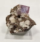 Fluorite w/ Dolomite, Penfield Quarry, Monroe County, New York