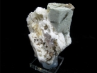 Fluorapatite, Albite, Muscovite, Jaguaracu Pegmatite, Minas Gerias, Brazil