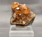 Garnet var. Grossular, Jeffrey Mine, Val-des-Sources,, Quebec, Canada