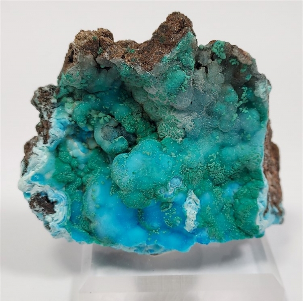 Hemimorphite, Smithsonite & Plancheite M'fouati, Bouenza Dept., Republic of the Congo