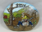 Painted Rock, "Breaking Rocks" 