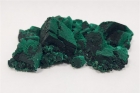 Malachite ps. after Azurite, New Cornelia Mine, Ajo, Pima Co., Arizona