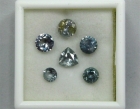 Montana Missouri River Sapphire Parcel 6 stones, 5.57 ctw.