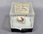 Red Beryl, Topaz & Bixbyite, Wah Wah Mountains, Beaver County, Utah