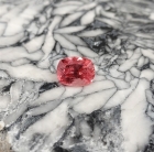 Faceted Rhodochrosite, 2.07 cts., Sweet Home Mine, Detroit City Portal Alma, Colorado