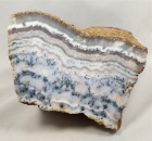 Large Sowbelly Agate with Native Silver, Creede, Colorado