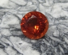 Oregon Sunstone, 2.60 cts., Red Round Cut