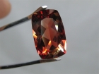 Oregon Sunstone, 7.2 cts., Reddish Orange, Modified Cushion Cut