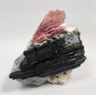 Tourmaline var. Elbaite and Schorl, Beni Bouzra, Chefchaouen Province, Morocco