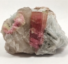 Tourmaline, Cleavelandite, Quartz & Feldspar, Himalaya Mine, San Diego Co., CA